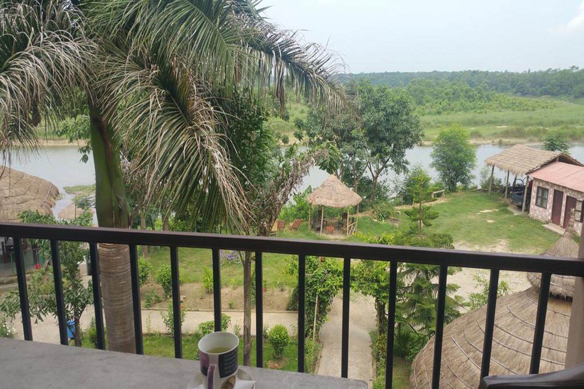 Hotel Jungle Sunset Camp Sauraha Esterno foto